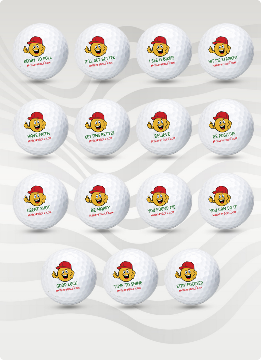 15 Golf Balls & Bonus Items