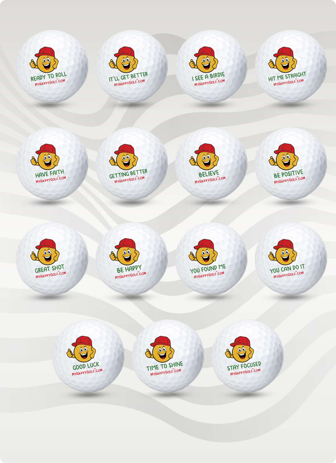 15 Golf Balls & Bonus Items