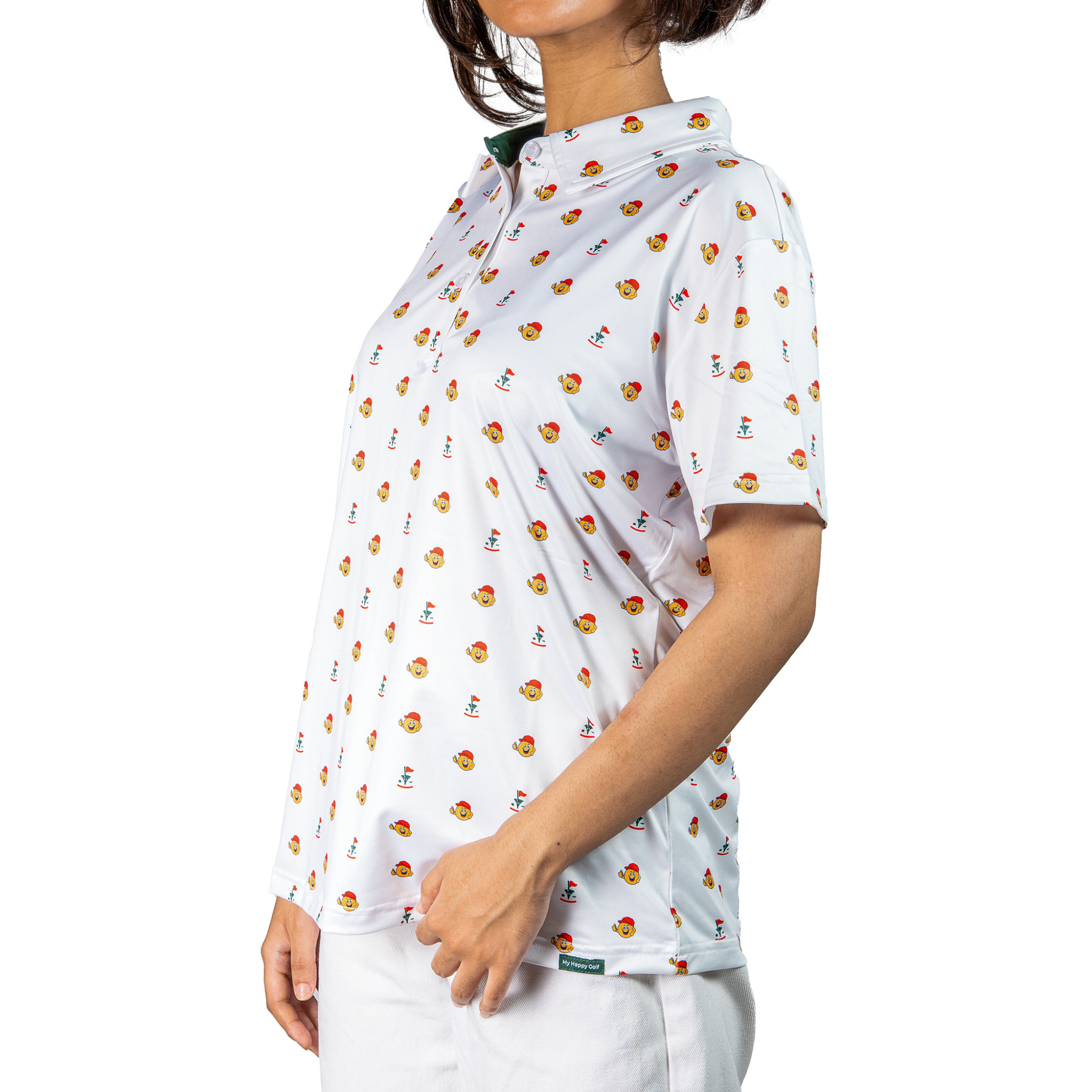 Women's Polo Shirt – Short Sleeve Moisture-Wicking Athletic Wear