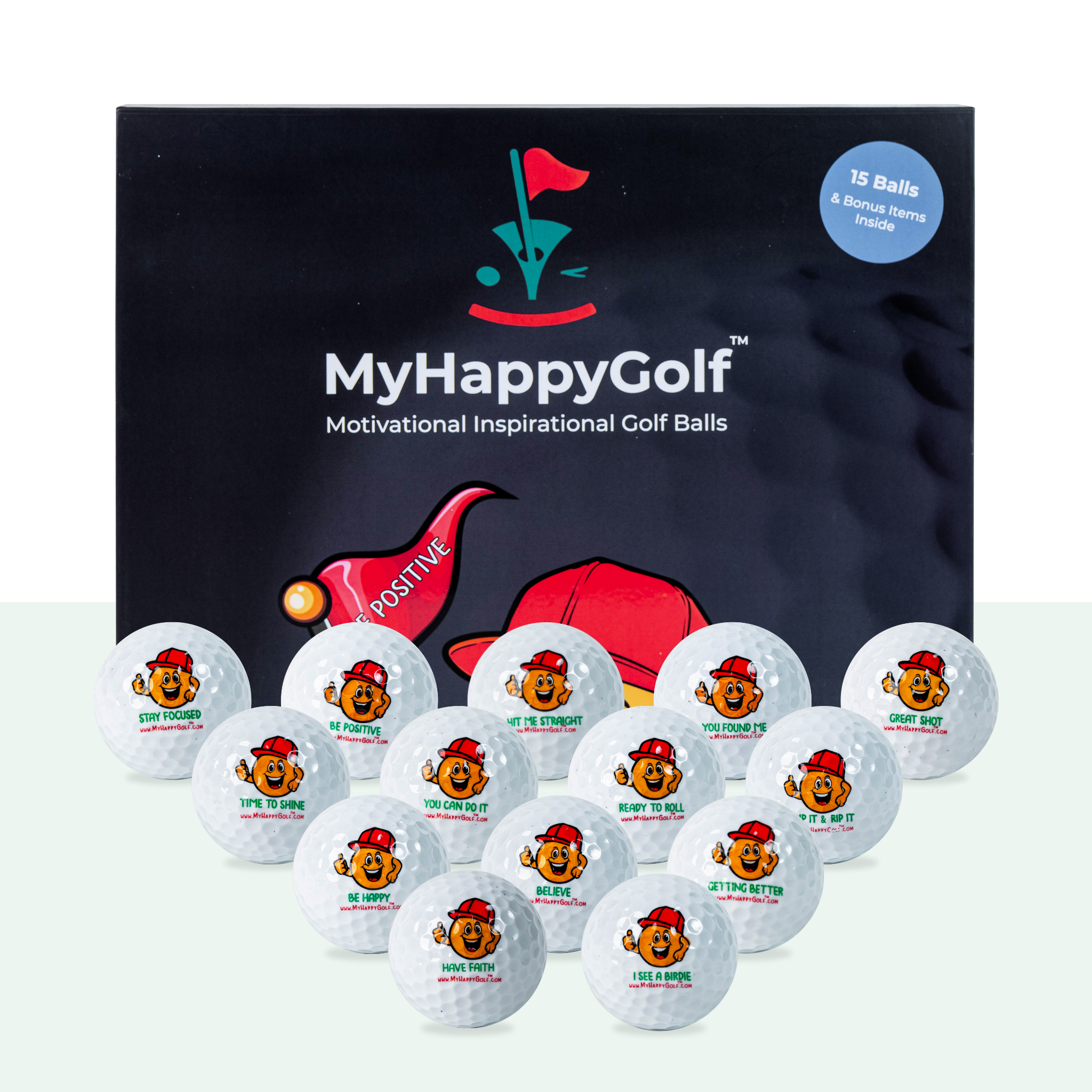 Bag + Golf Balls Box (15 or 8)