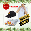 Shirt + Hat + Golf Balls Box (15 or 8)