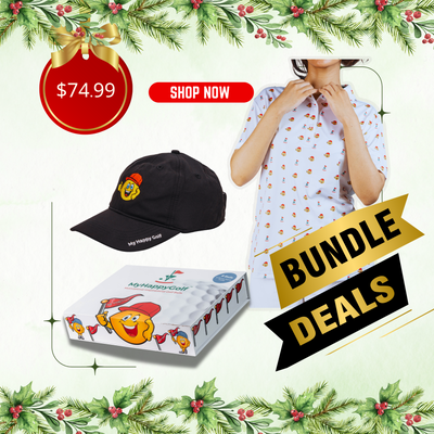 Shirt + Hat + Golf Balls Box (15 or 8)