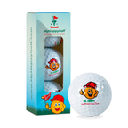 Sleeve of 3 Premium Golf Balls