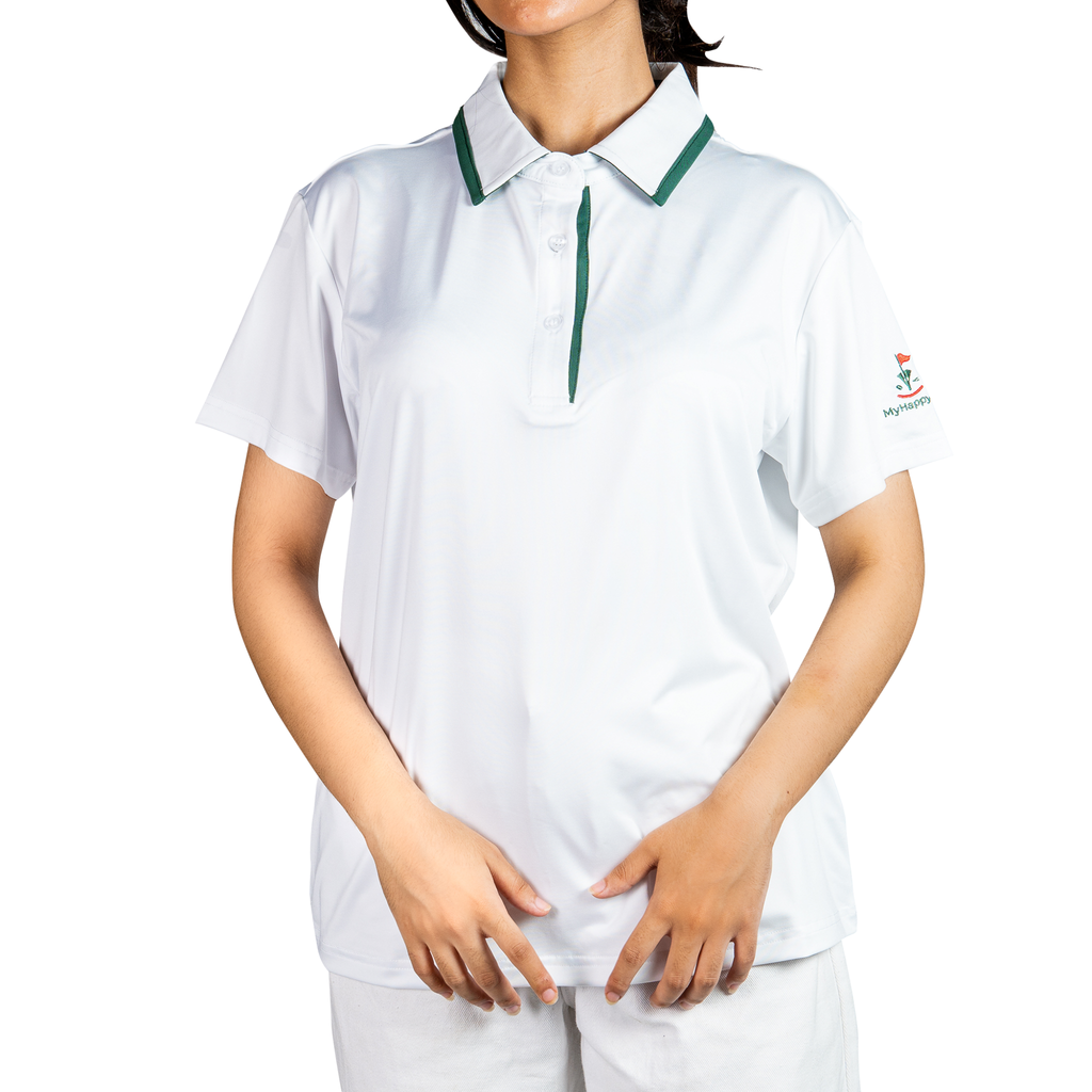 Women's Polo Shirt – Short Sleeve Moisture-Wicking Athletic Wear
