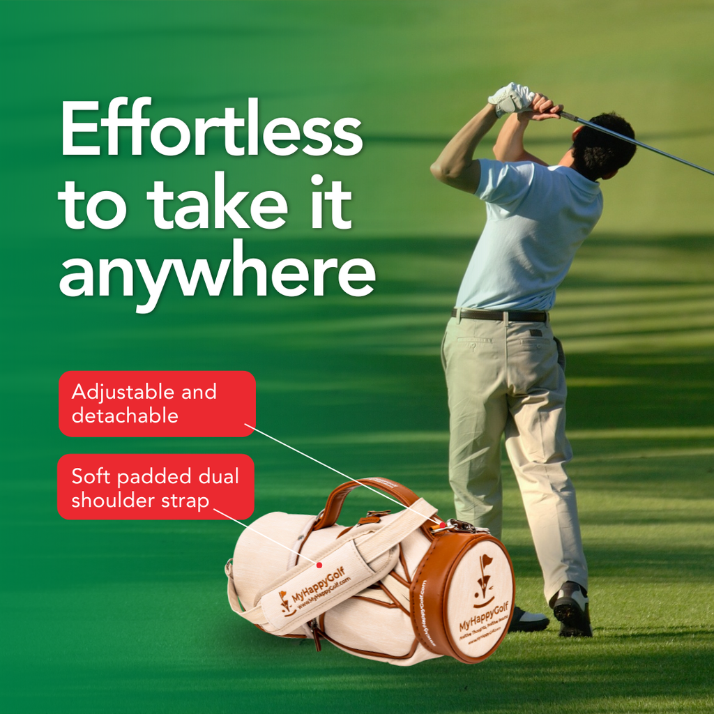 Small Golf Bag – Lightweight, Stylish with Organizer Pockets