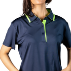 Women's Polo Shirt – Short Sleeve Moisture-Wicking Athletic Wear