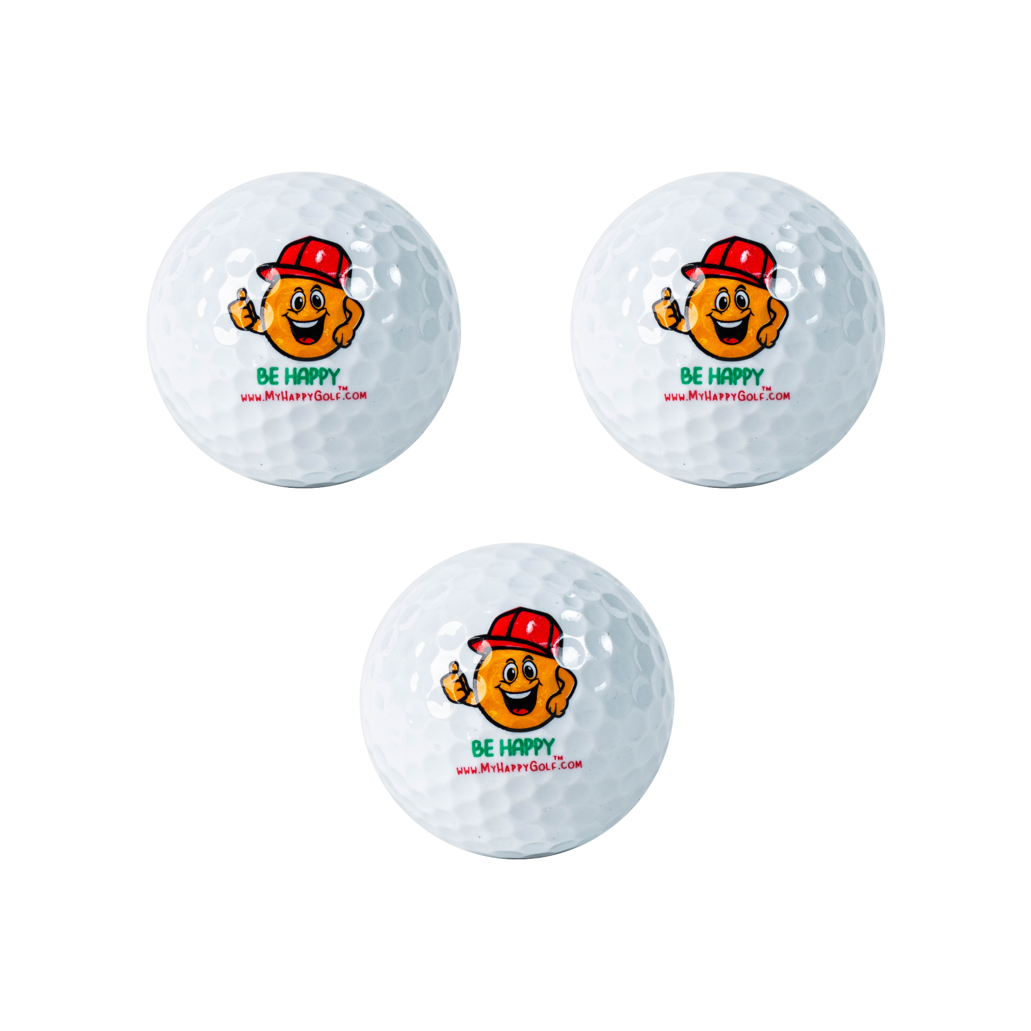 Sleeve of 3 Premium Golf Balls