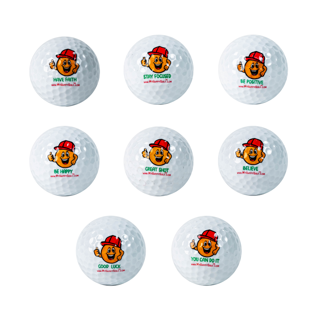 8 Golf Balls & Bonus Items