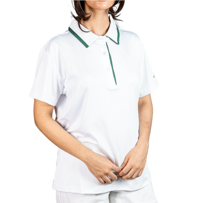 Women's Polo Shirt – Short Sleeve Moisture-Wicking Athletic Wear