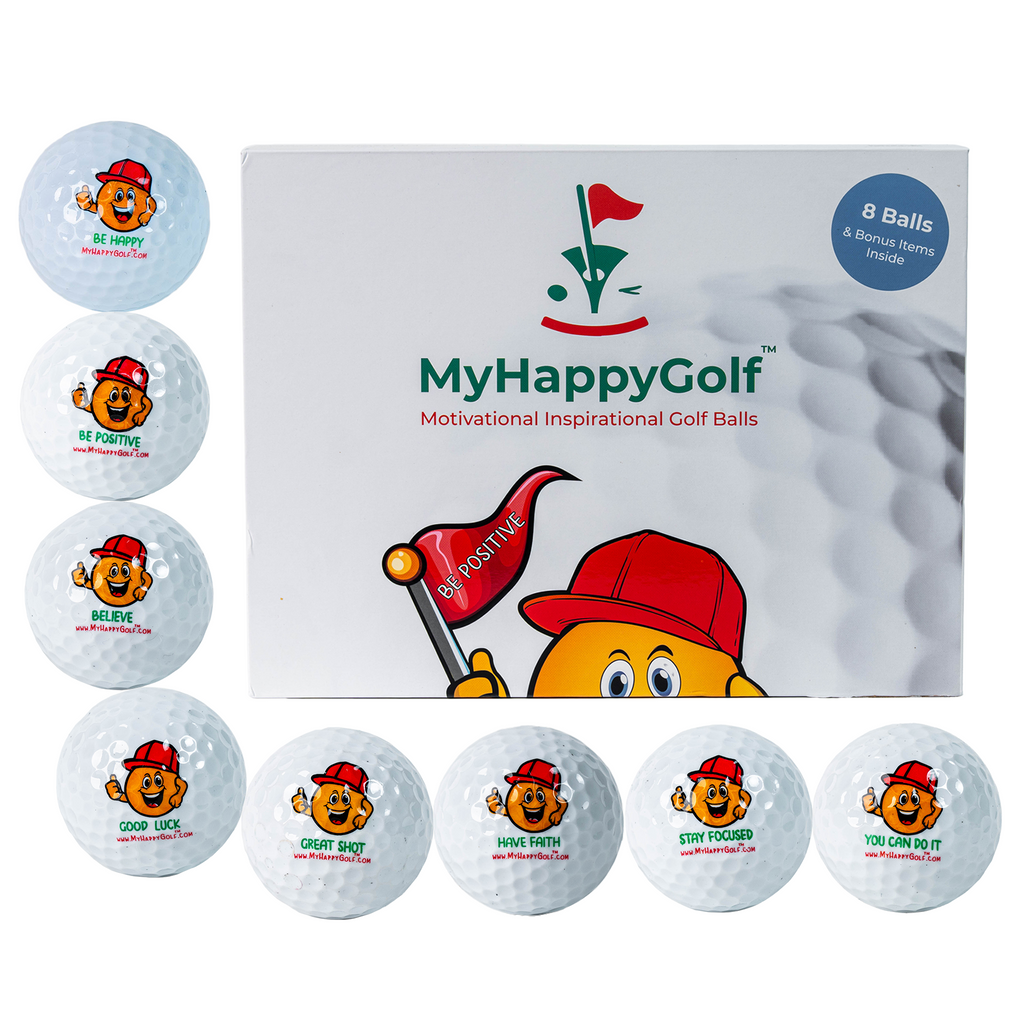 8 Golf Balls & Bonus Items