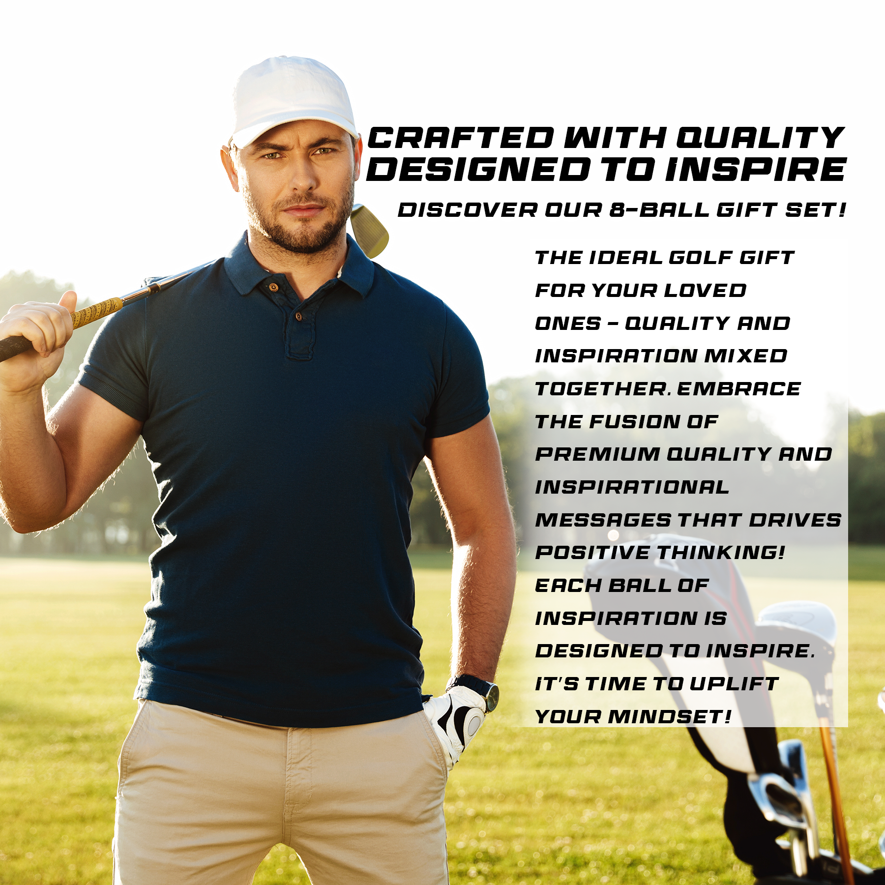 8 Golf Balls & Bonus Items